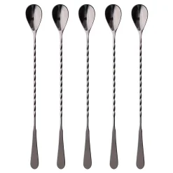 Butlers Cocktailgläser-MANHATTAN Barlöffel 5er-Set