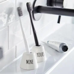 Butlers Bad-Accessoires-MINE & YOURS Zahnbürstenhalter 6er-Set