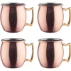 Butlers Wassergläser-MOSCOW MULE Mini-Becher 4er-Set