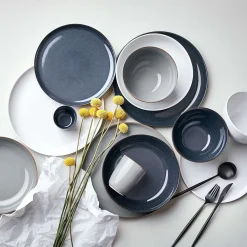 Butlers Teller-NATIVE Frühstücksteller 4er-Set