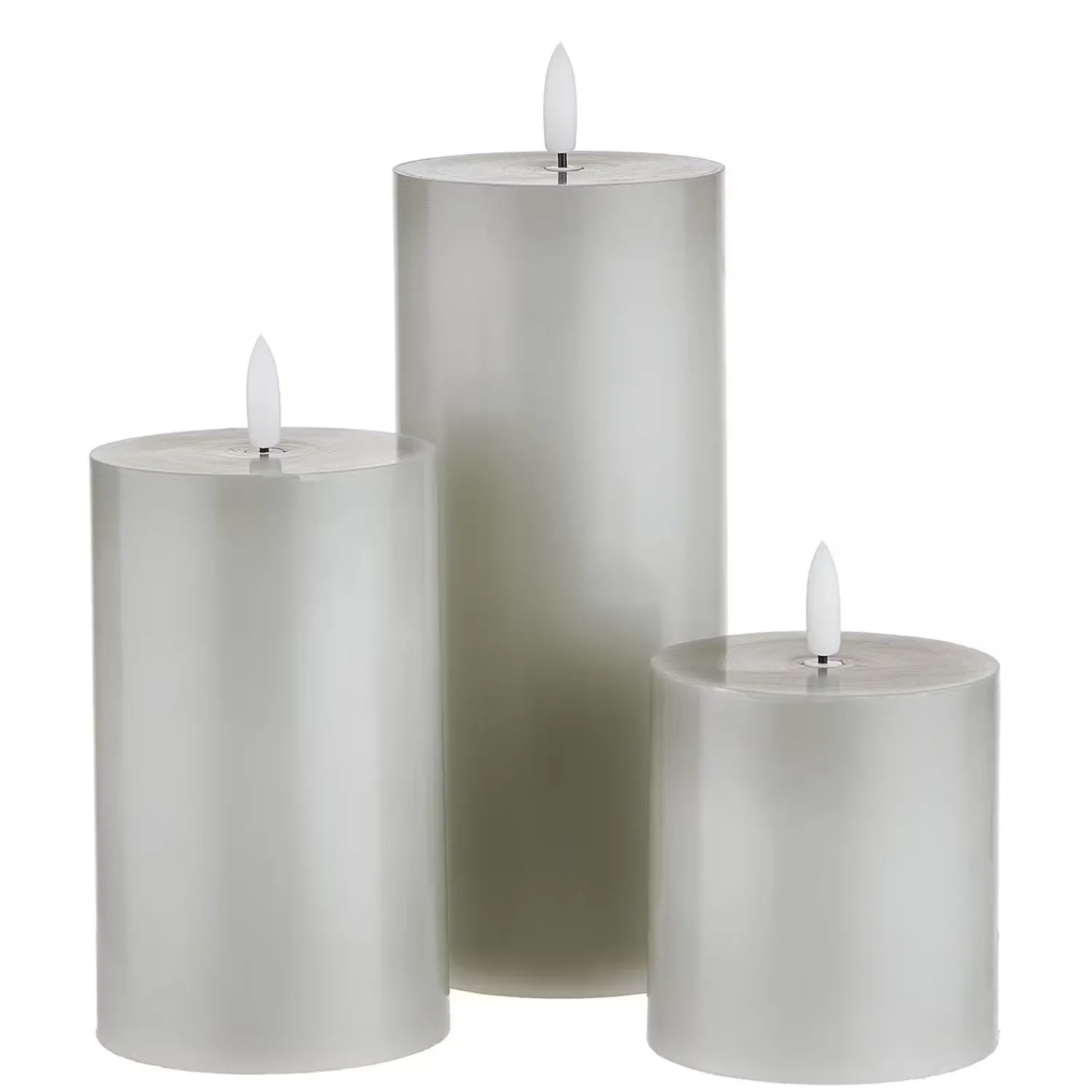 Butlers Lichterketten-NORDIC LIGHT LED-Kerzen-Set 4-tlg.