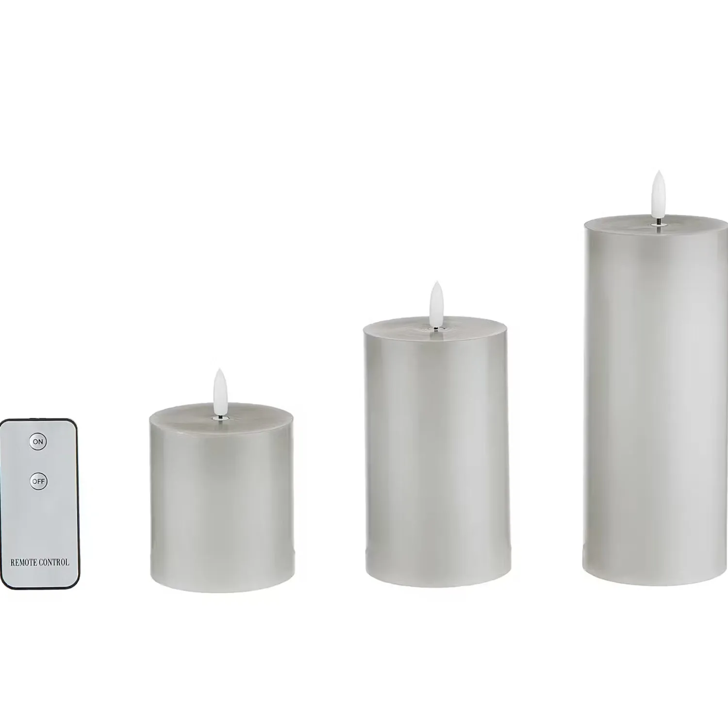 Butlers Lichterketten-NORDIC LIGHT LED-Kerzen-Set 4-tlg.