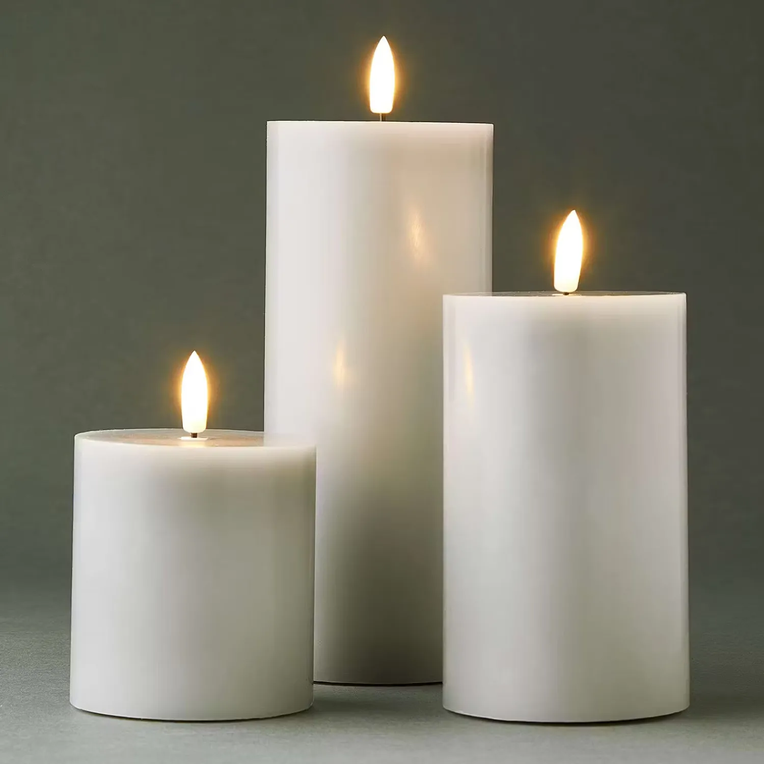 Butlers Lichterketten-NORDIC LIGHT LED-Kerzen-Set 4-tlg.