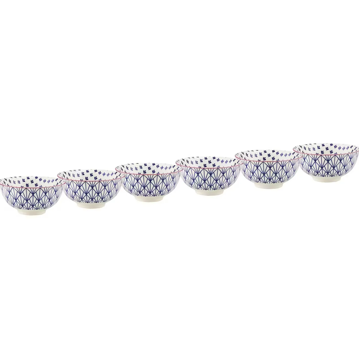 Butlers Servierplatten & Etageren|Schalen & Bowls-ORNAMENTS Schale 6er-Set