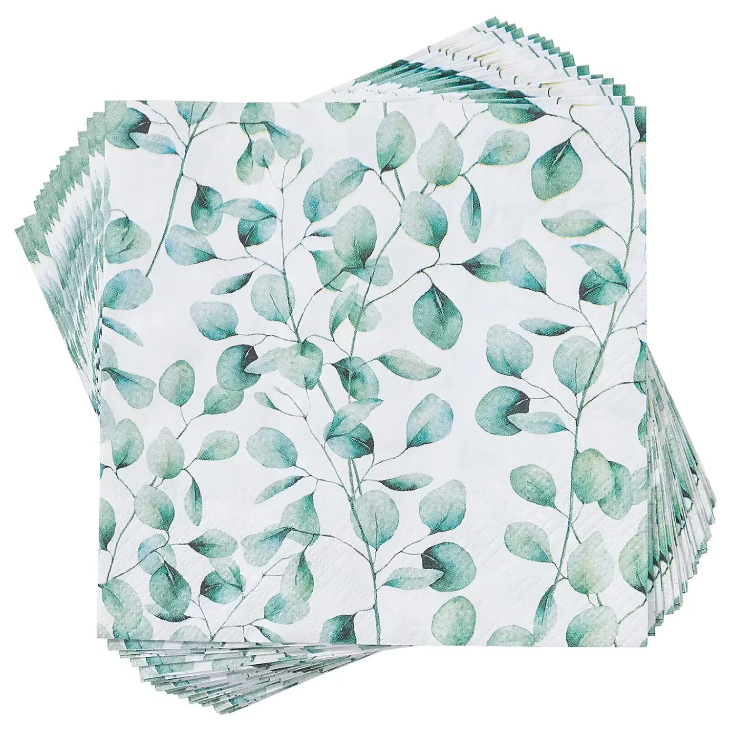 Butlers Servietten-Papierserviette APRÈS Eucalyptus 6er-Set