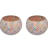 Butlers Windlichter|Kerzenhalter & Kerzenständer-PASTEL LIGHTS Windlicht 2er-Set