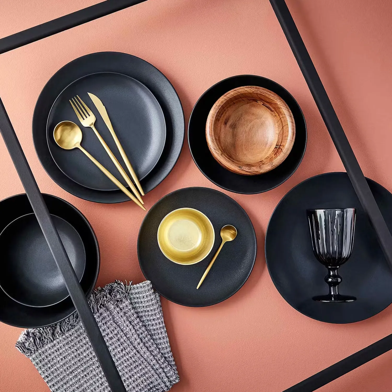 Butlers Servierplatten & Etageren|Schalen & Bowls-PURE KITCHEN Schale 4er-Set