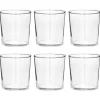 Butlers Wassergläser-PURIST Trinkglas 6er-Set