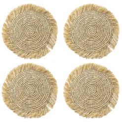 Butlers Tischdecken-RAFFIA Platzset 4er-Set