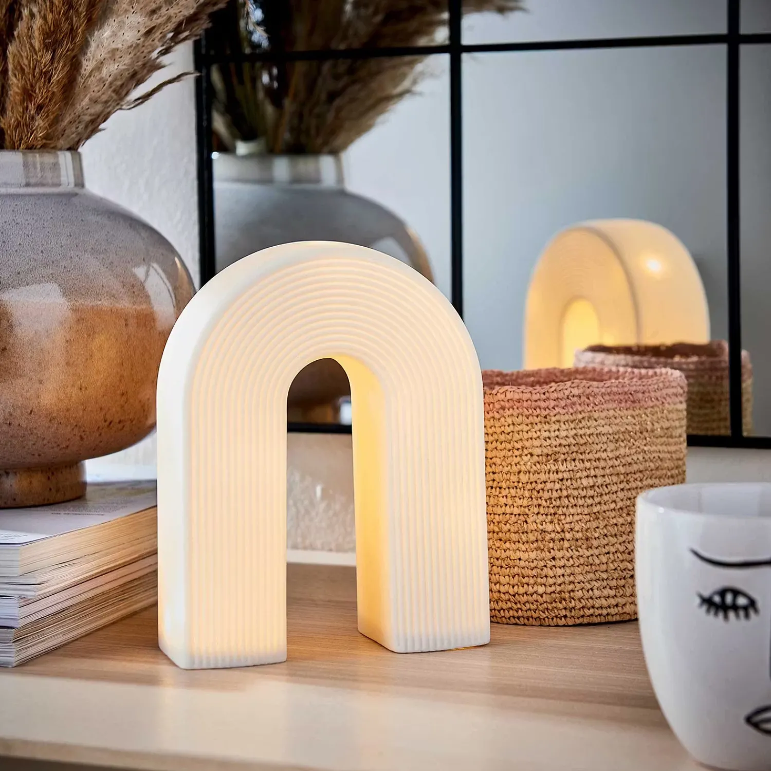 Butlers Tischlampen-RAINBOW LED-Tischleuchte