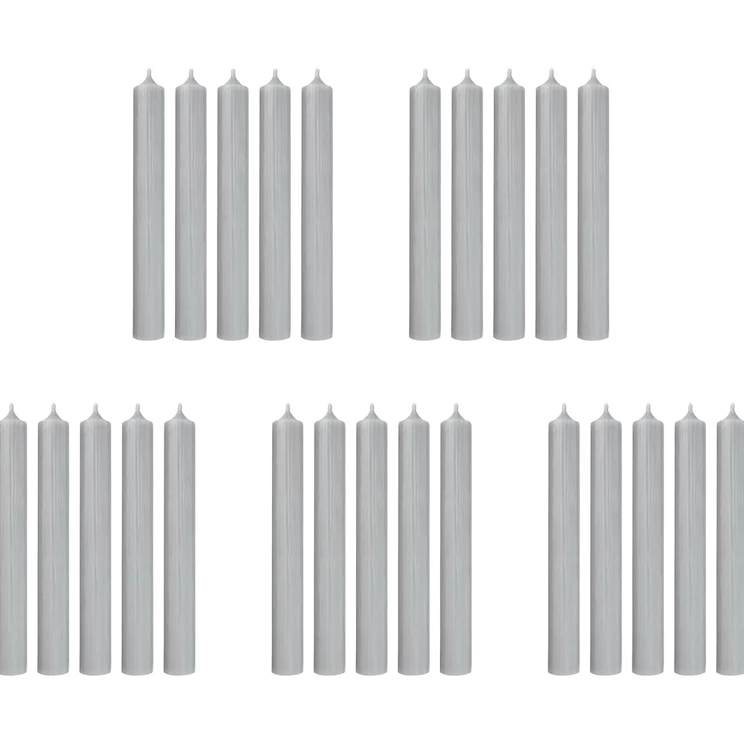 Butlers Kerzen-RAINBOW Stabkerze 25er-Set