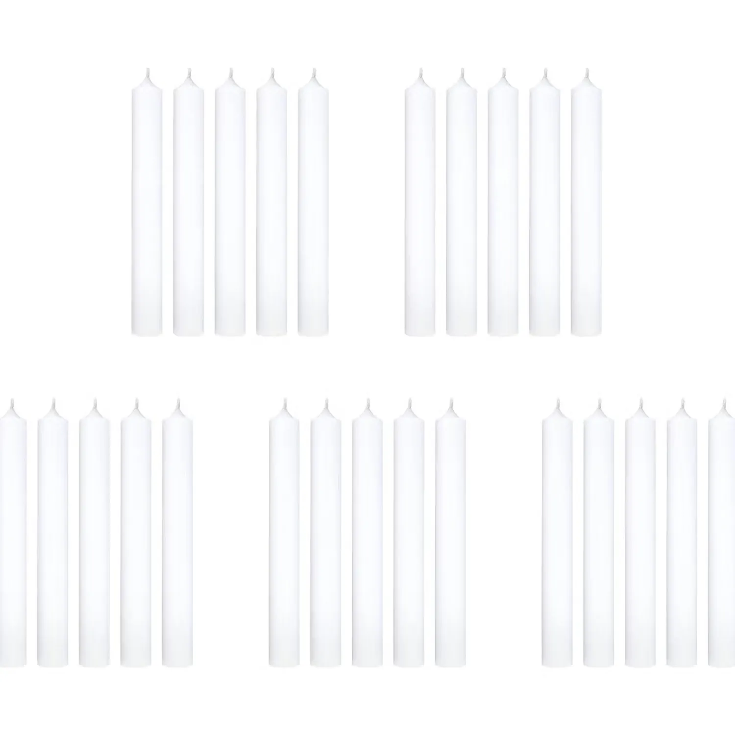 Butlers Kerzen-RAINBOW Stabkerze 25er-Set