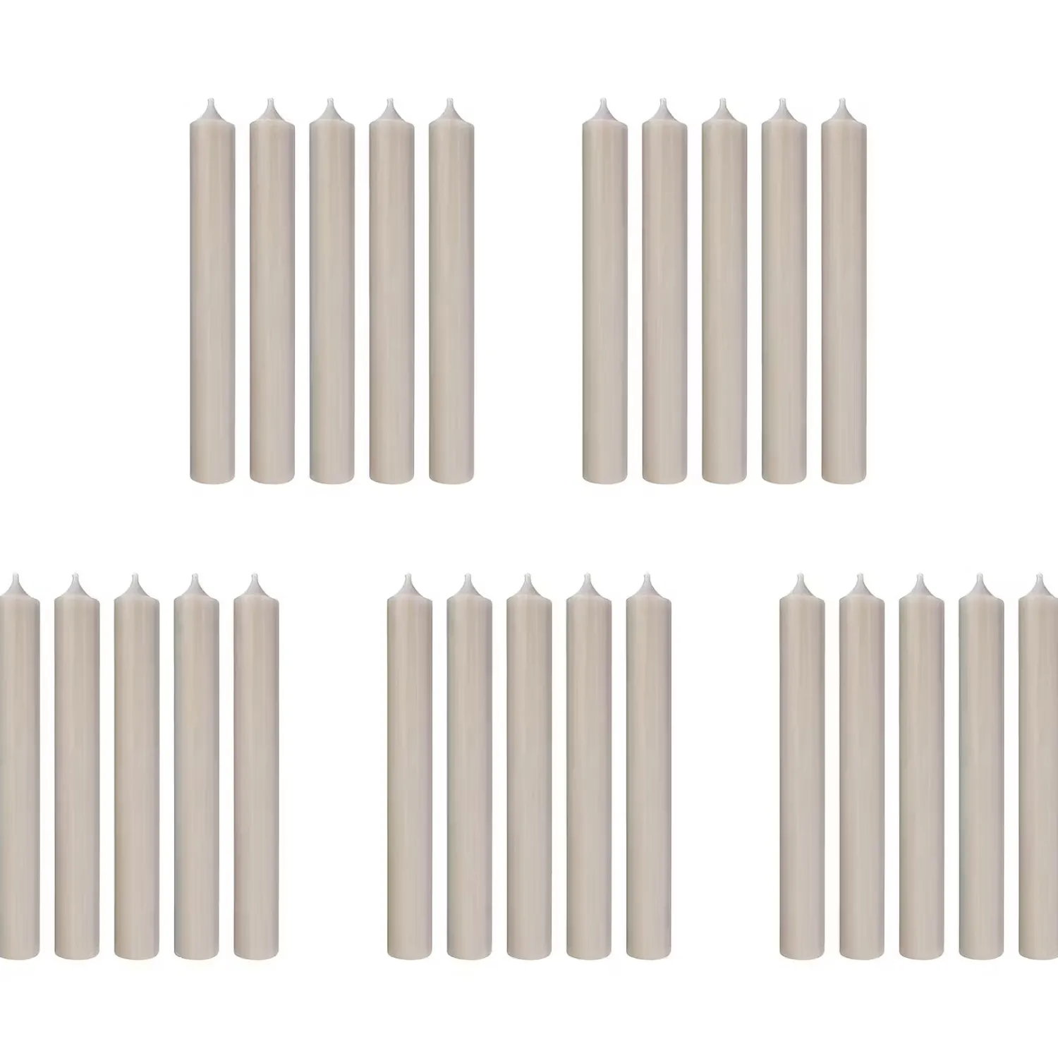 Butlers Kerzen-RAINBOW Stabkerze 25er-Set