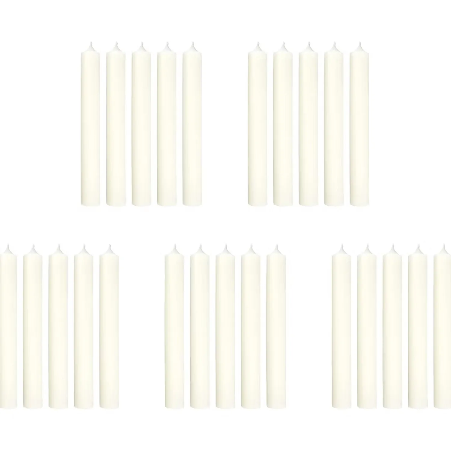 Butlers Kerzen-RAINBOW Stabkerze 25er-Set
