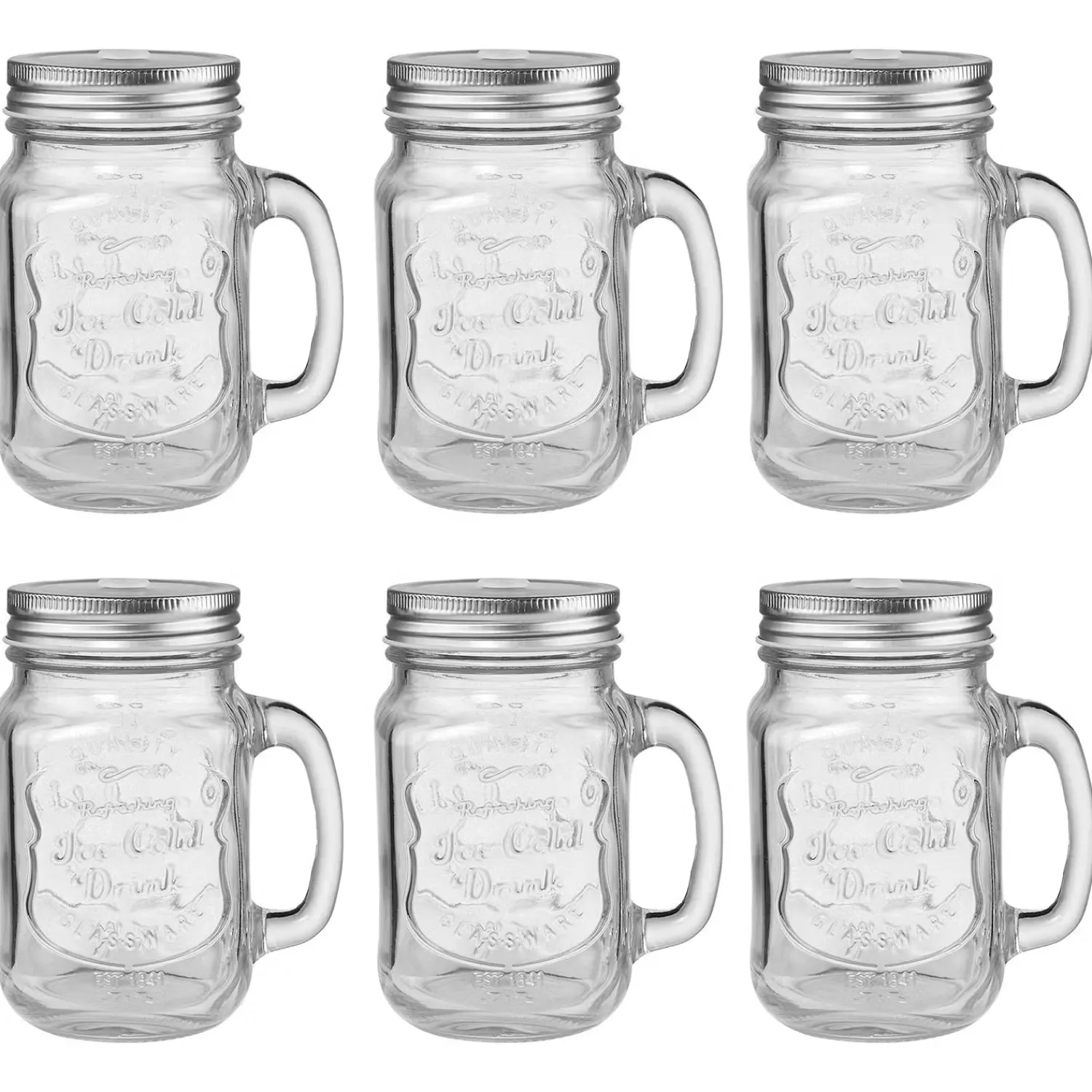 Butlers Wassergläser-REFRESH Trinkglas 6er-Set