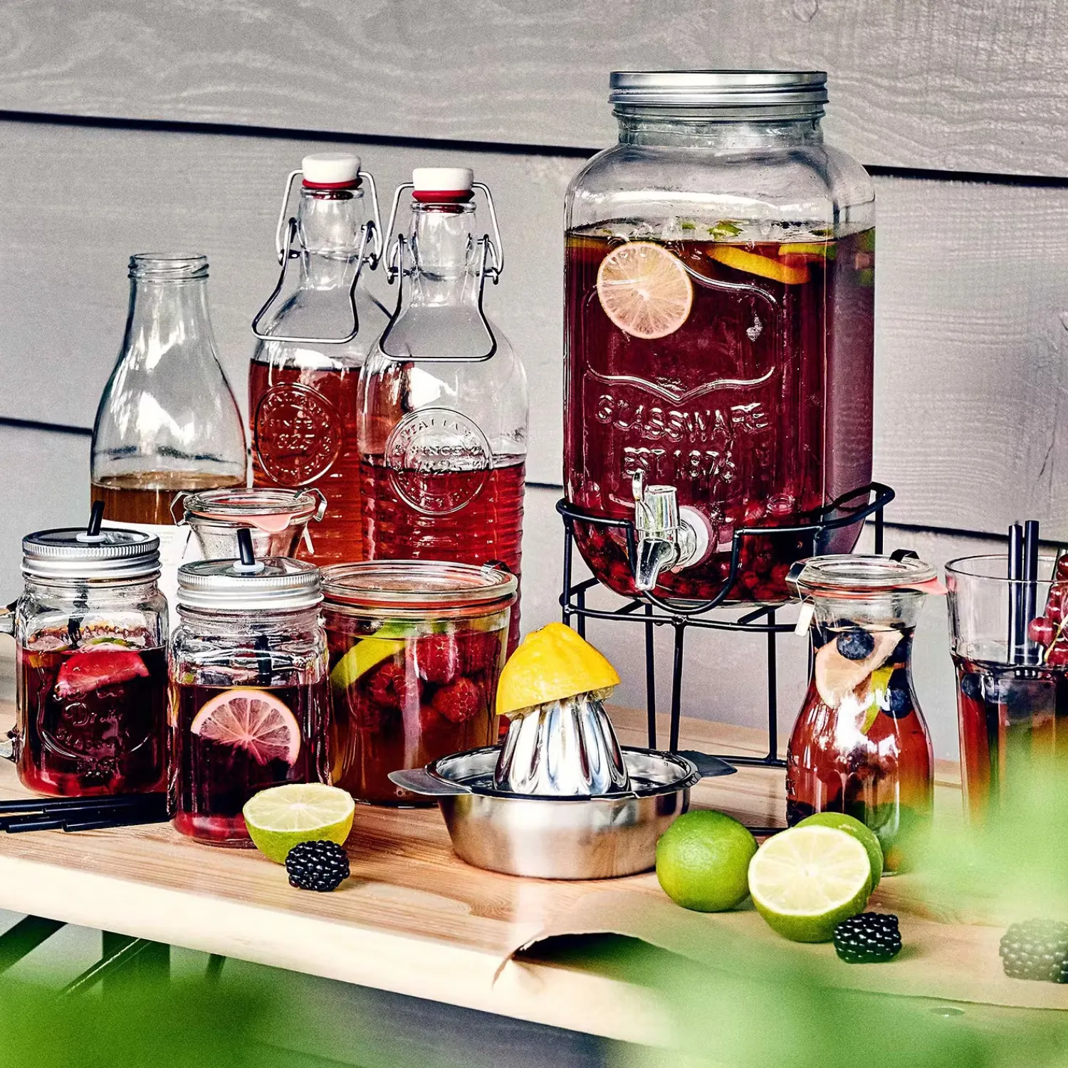 Butlers Wassergläser-REFRESH Trinkglas 6er-Set