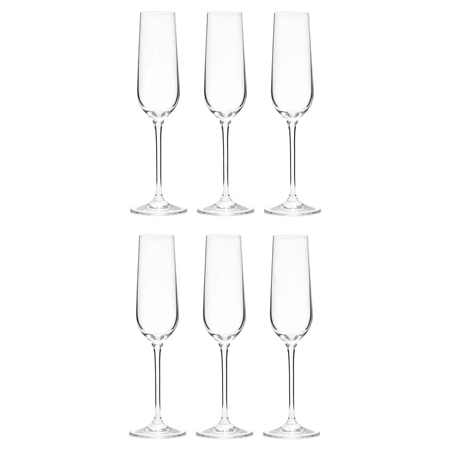 Butlers Sektgläser & Champagnergläser-SANTÉ Champagnerflöte 6er-Set