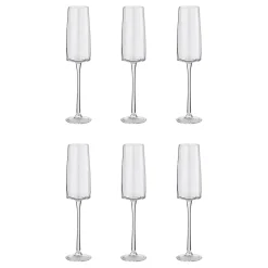 Butlers Sektgläser & Champagnergläser-SERENA Sektglas 6er-Set