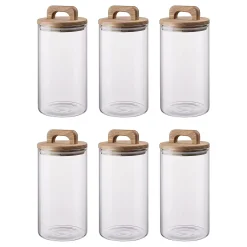 Butlers Aufbewahrungsgläser-STORAGE Vorratsglas 6er-Set