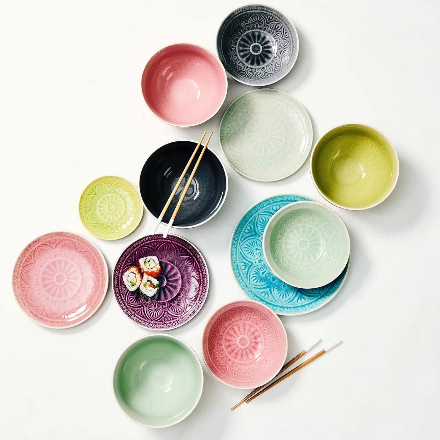 Butlers Schalen & Bowls-SUMATRA Suppenschale 4er-Set