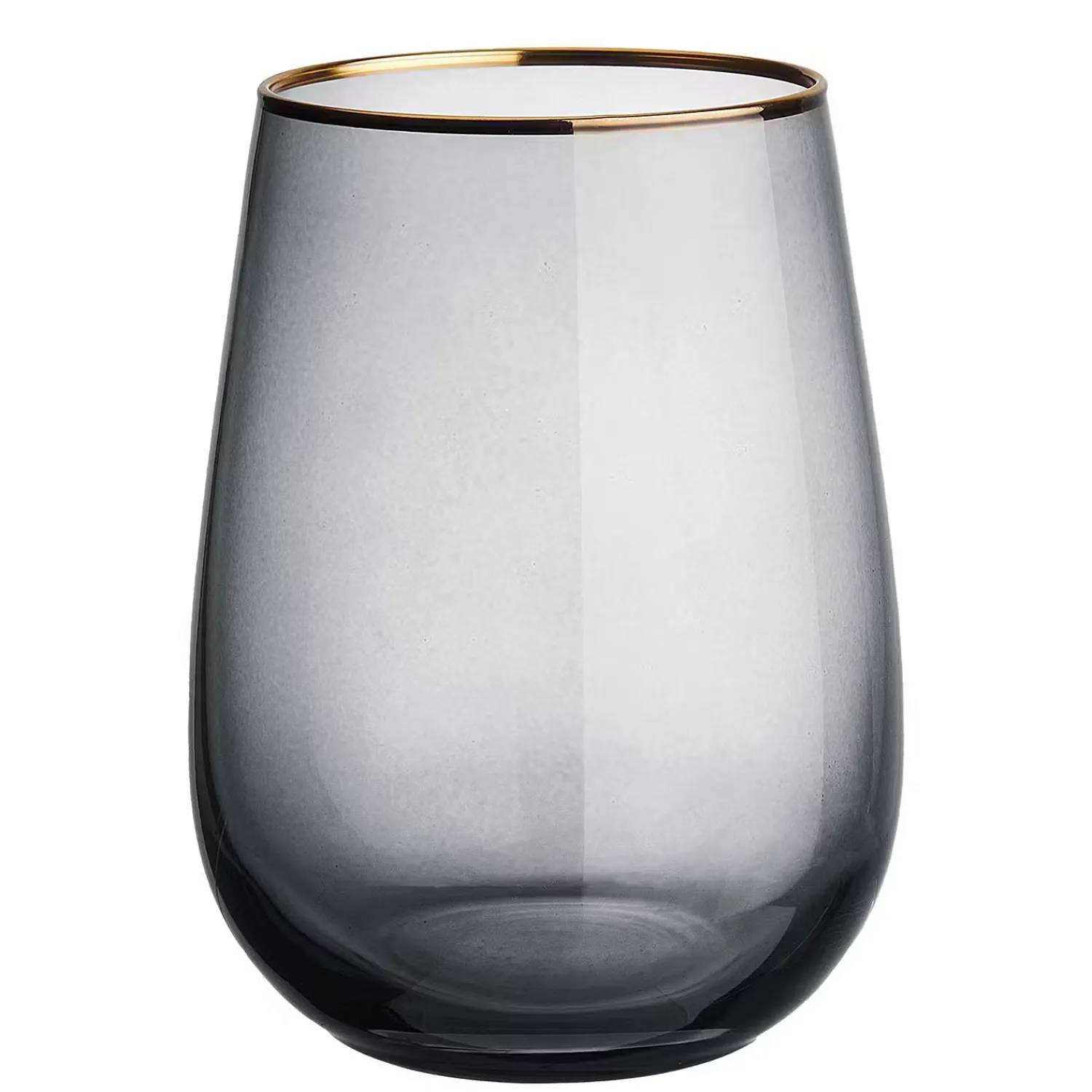 Butlers Wassergläser-TOUCH OF GOLD Gläser mit Goldrand 6er-Set