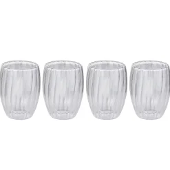 Butlers Tassen & Becher-Trinkglas HOT & COLD 4er-Set