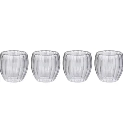 Butlers Tassen & Becher-Trinkglas HOT & COLD 4er-Set