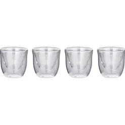 Butlers Tassen & Becher-Trinkglas HOT & COLD 4er-Set