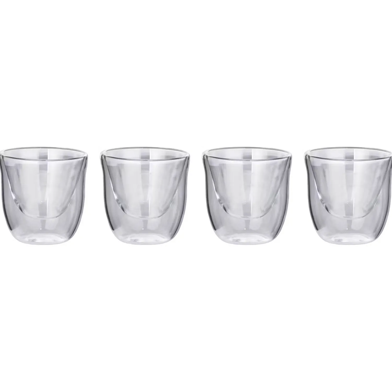 Butlers Tassen & Becher-Trinkglas HOT & COLD 4er-Set