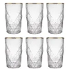 Butlers Cocktailgläser-UPSCALE Longdrinkglas 6er-Set