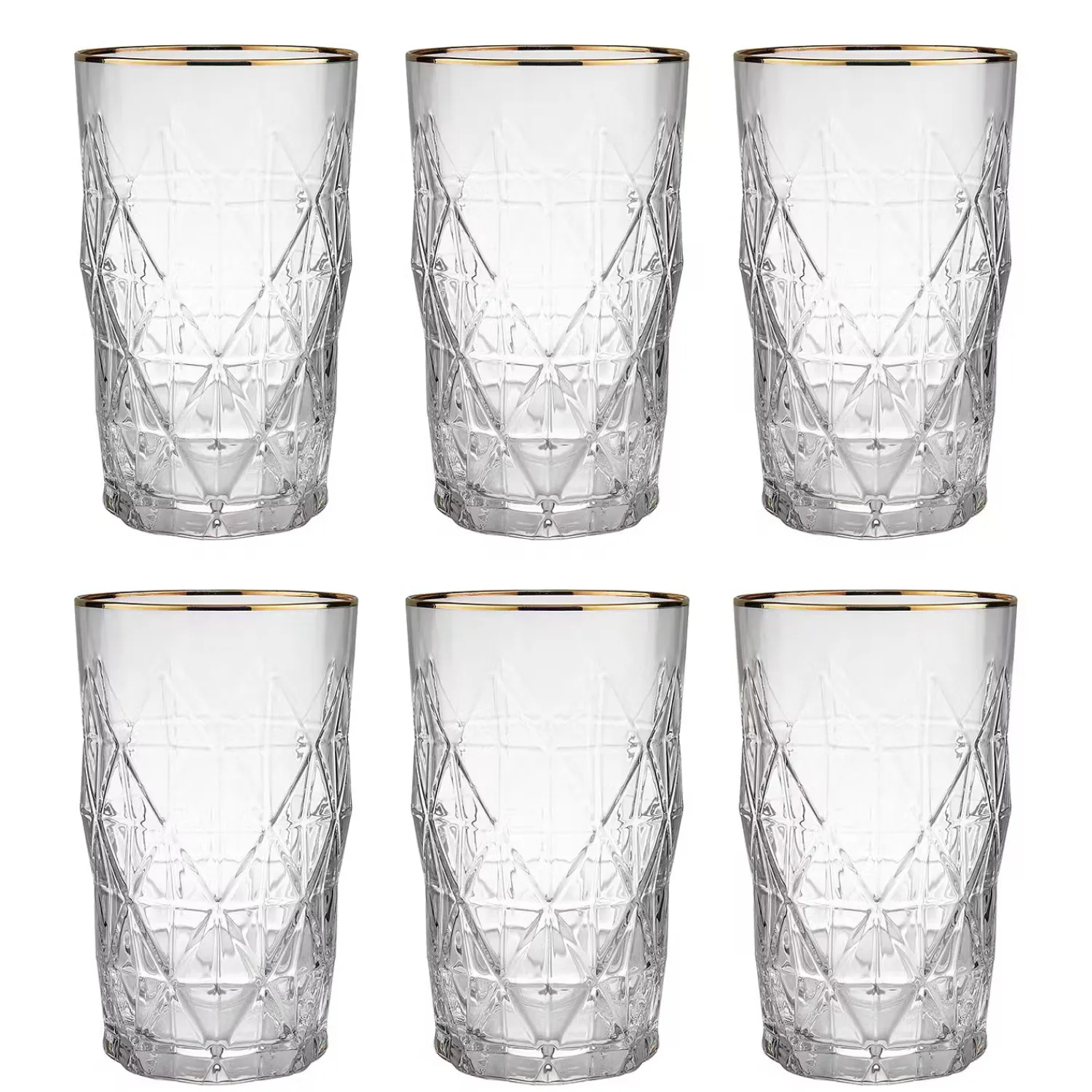 Butlers Cocktailgläser-UPSCALE Longdrinkglas 6er-Set