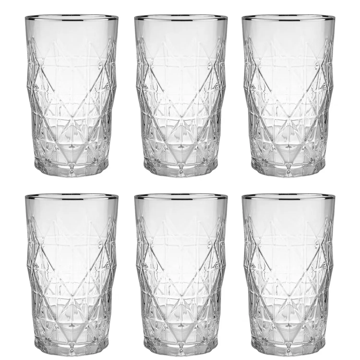 Butlers Cocktailgläser-UPSCALE Longdrinkglas 6er-Set