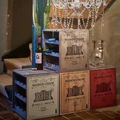 Butlers Möbel-VINOTHEK Weinregal