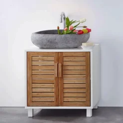 Butlers Badmöbel-WHITE SANDS Waschbeckenunterschrank