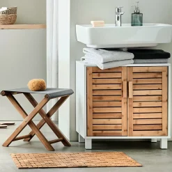 Butlers Badmöbel-WHITE SANDS Waschbeckenunterschrank