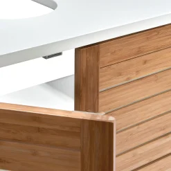 Butlers Badmöbel-WHITE SANDS Waschbeckenunterschrank