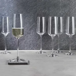 Butlers Sektgläser & Champagnergläser-WINE & DINE Champagnerflöte 6er-Set